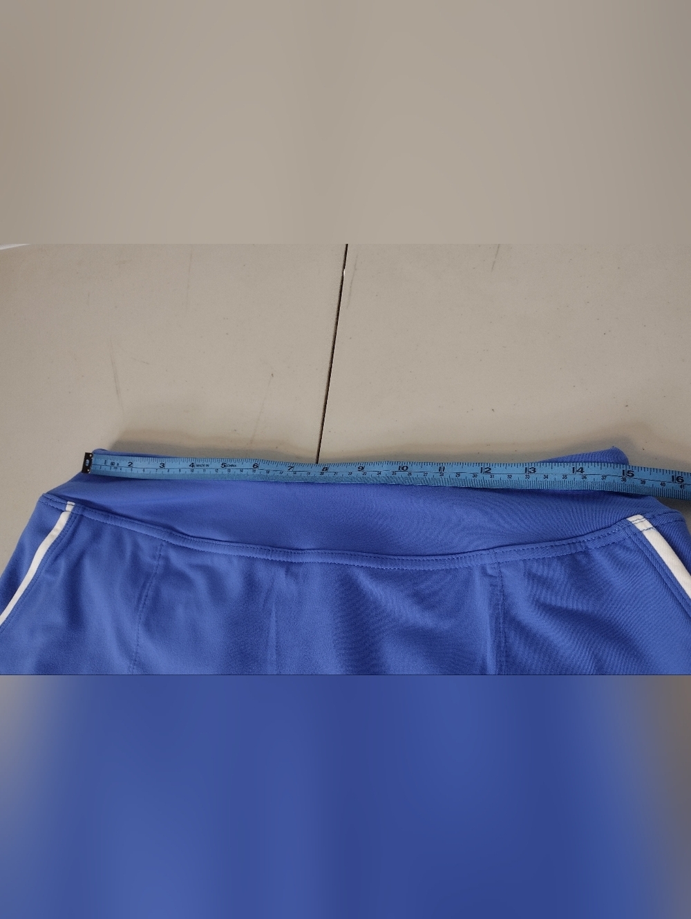 FootJoy Royal Blue White Outdoors Athletic Golf Skort Sz L - Picture 10 of 11